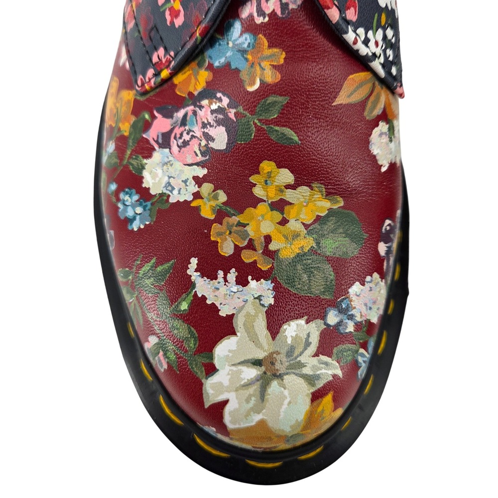Dr.‎ Martens 1461 Floral Clash Oxford Shoes Multicolor Wanderlust Leather Boho 8 - Picture 5 of 10